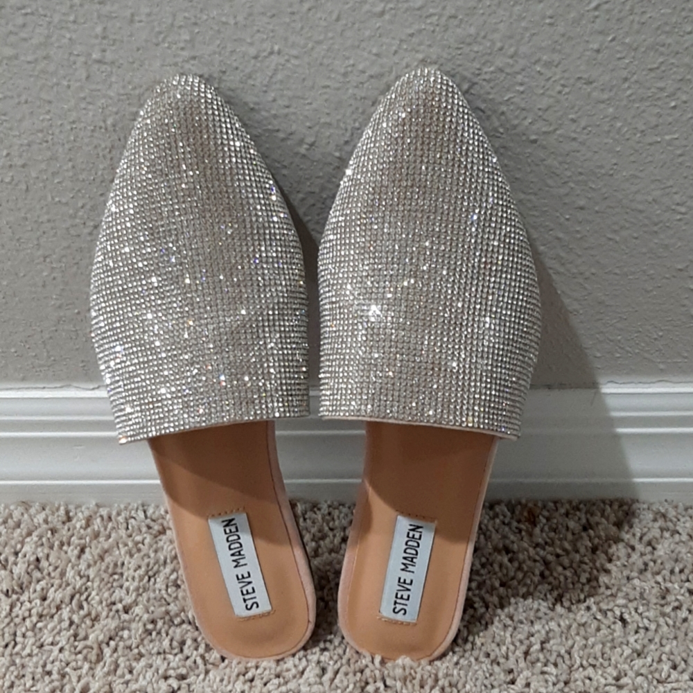 Steve Madden Rhinestone Flats